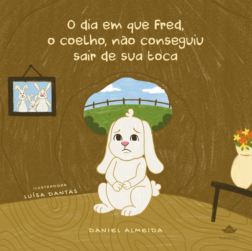 O dia em que Fred, o coelho, não conseguiu sair de sua toca